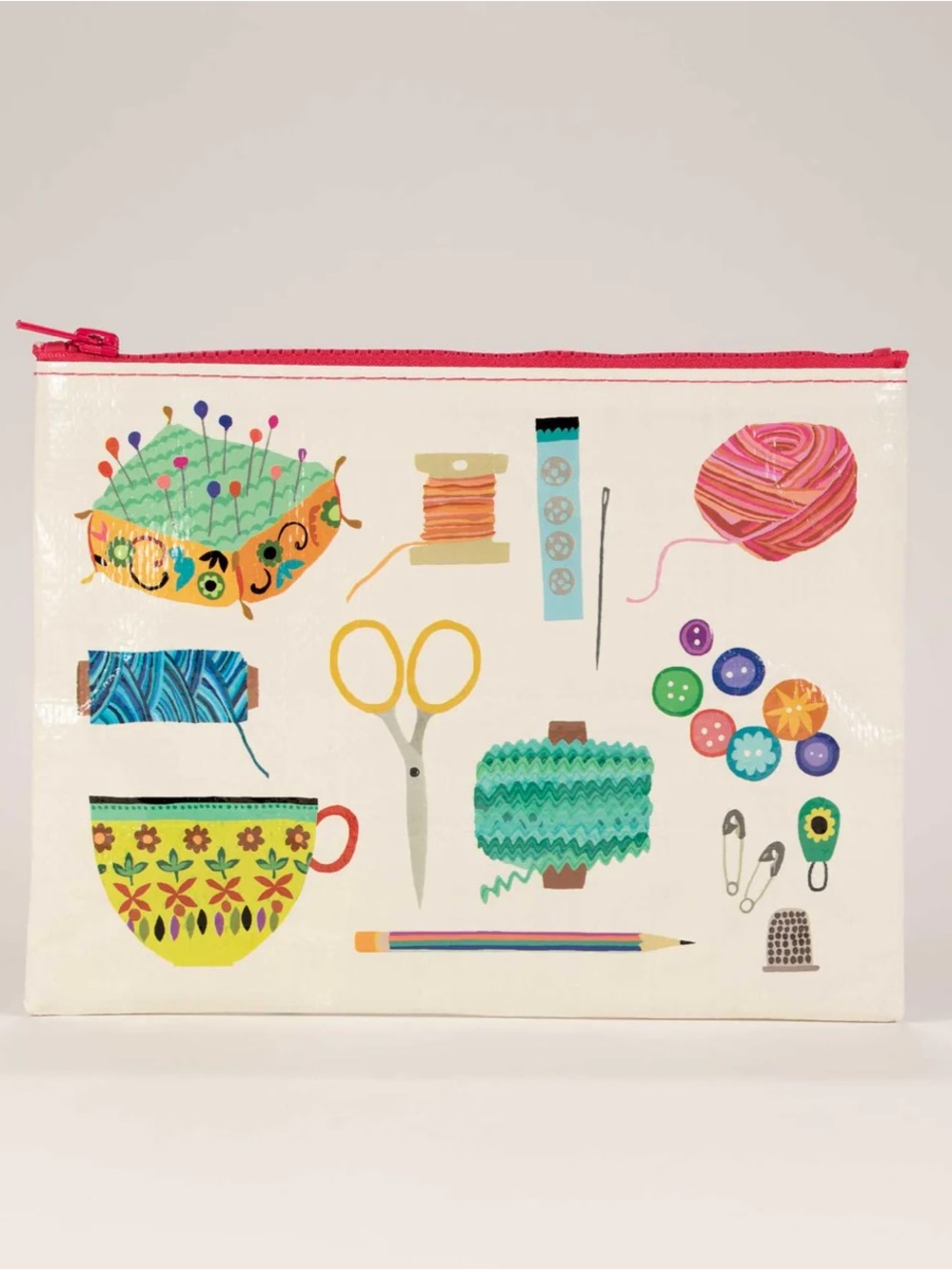 Blue Q Sewing Kit Zippered Pouch